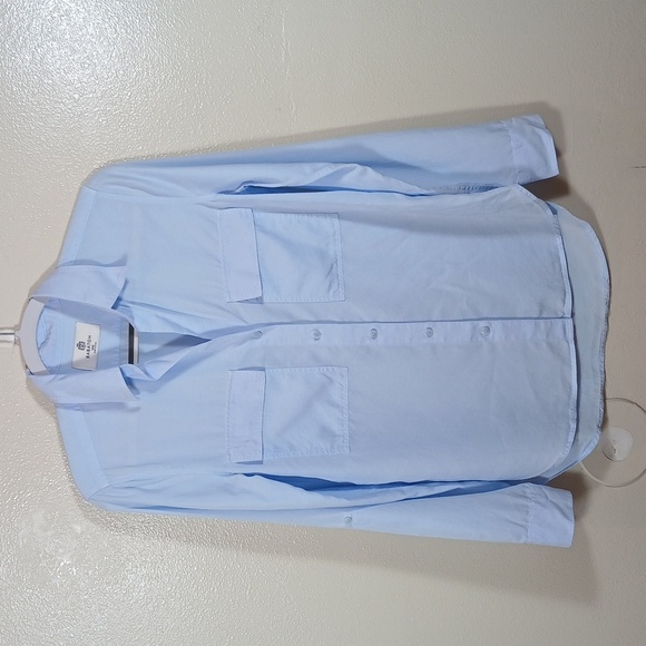 Babaton utility poplin shirt in light blue 2XS - Picture 2 of 13